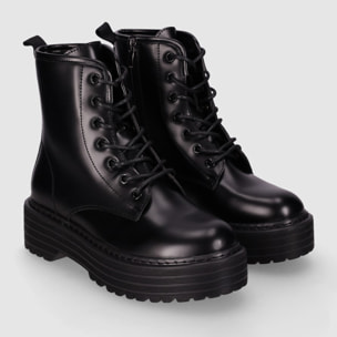 Botines - Negro - Tacón: 5 cm