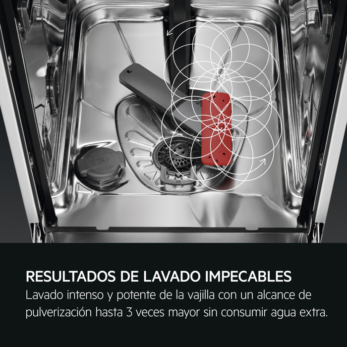 AEG Lavavajillas de 60 cm Serie 7000 GlassCare para 14 cubiertos FFB75707PM