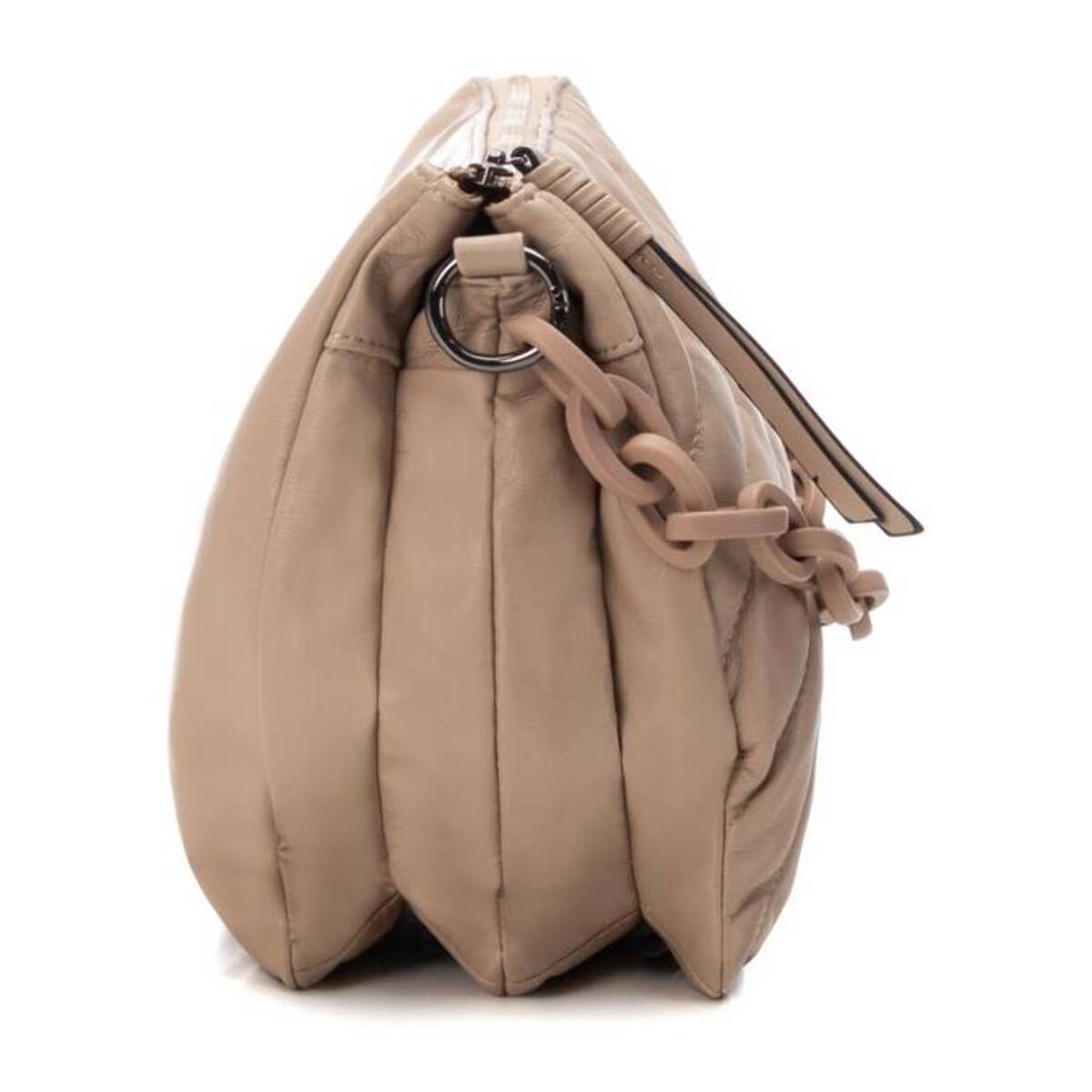 Bolso bandolera beige