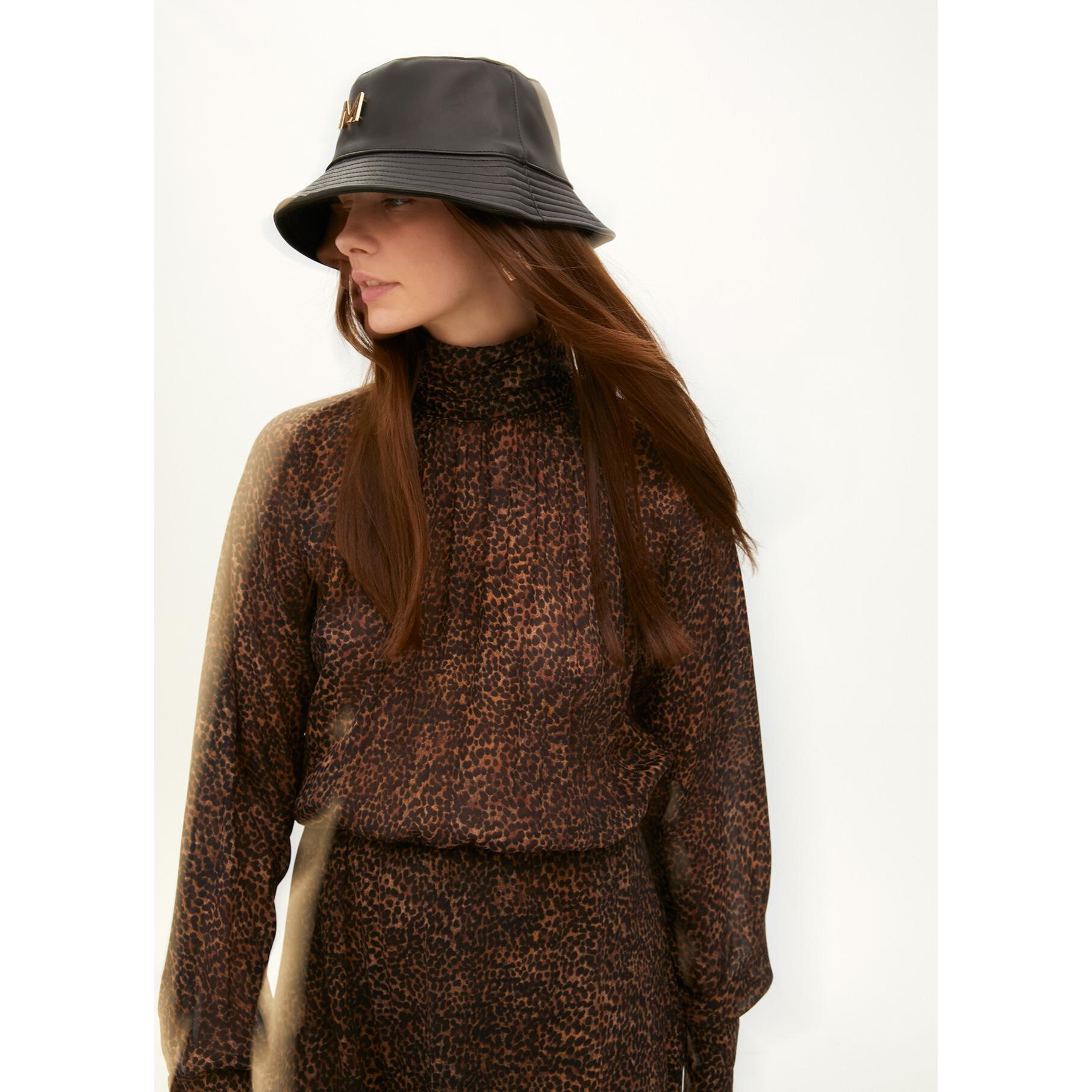 Cappello a Secchiello Effetto Pelle