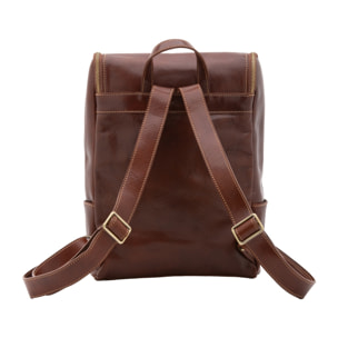 Borsa a spalla da donna - Modello Eris Elite - Vera pelle - 27.0 x 35.0 x 9.0 cm
