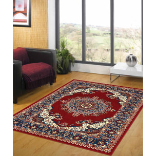 Tappeto Disegno Orientale Rosso