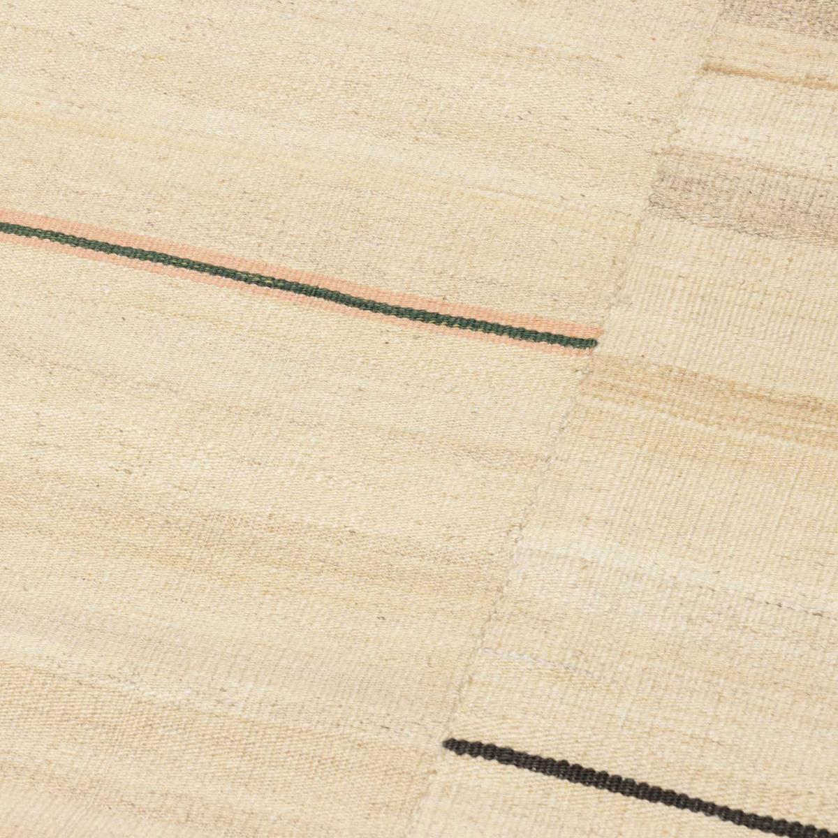 Authentique Tapis d'Orient kilim fait main en laine K