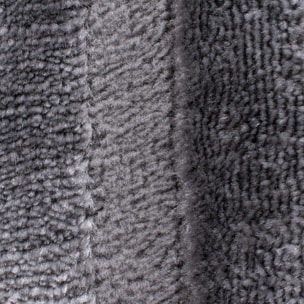 BIANCA - Tapis motif en relief gris