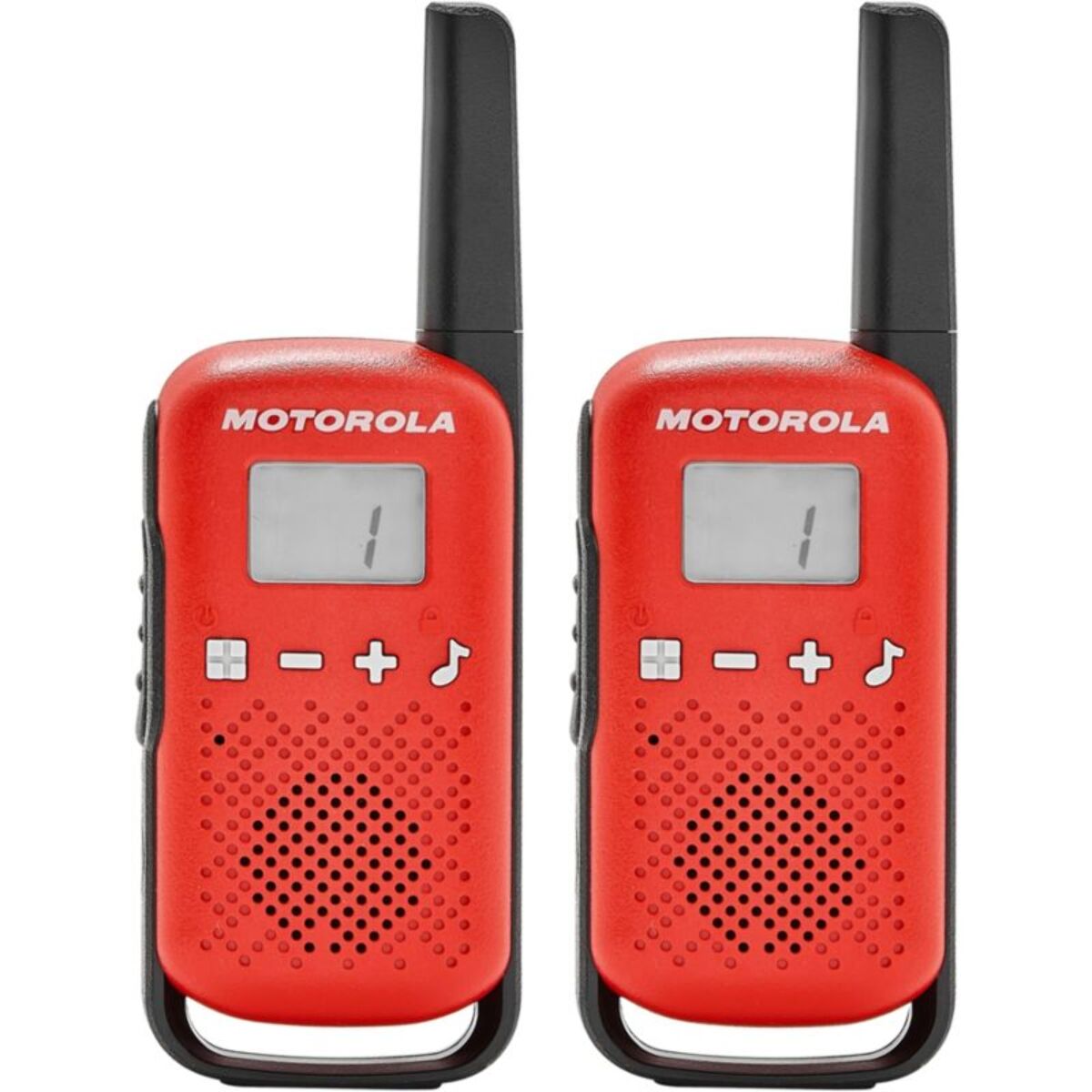 Talkie walkie MOTOROLA TLKR-T42 WE TWIN PACK rouge