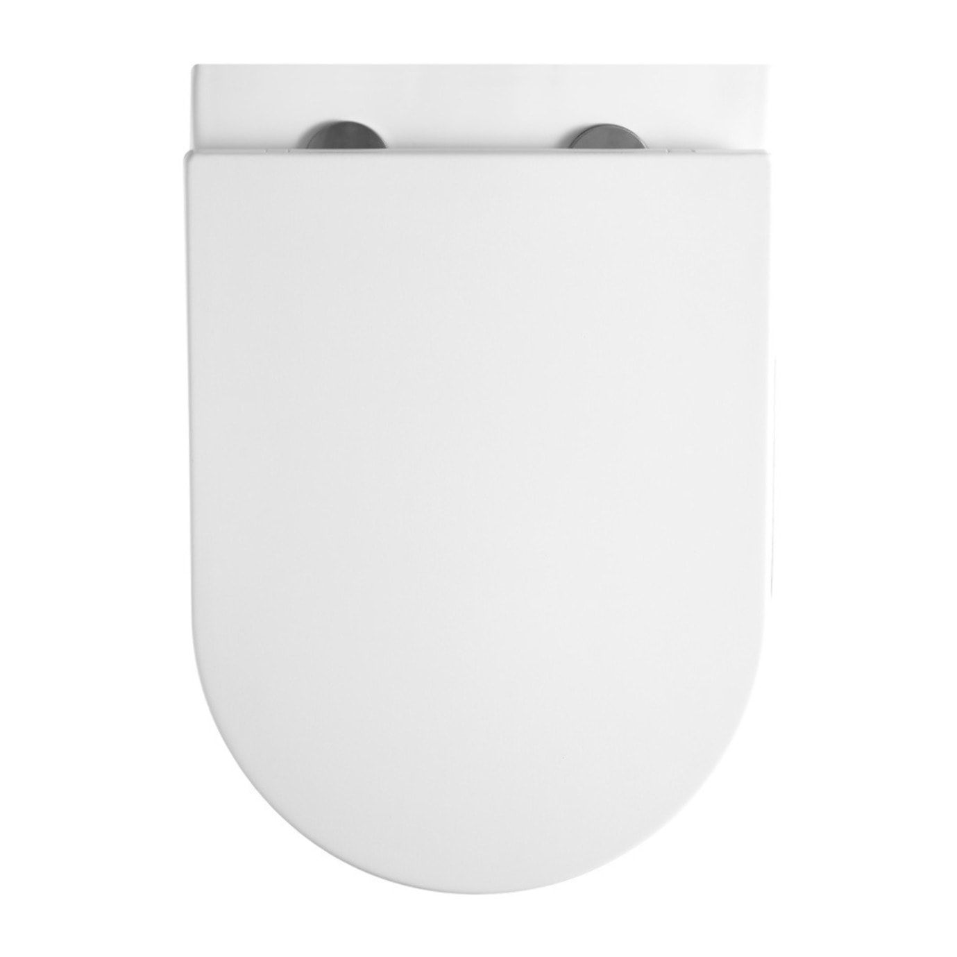 Pack WC sans bride Vortex, fixations invisibles + Abattant softclose + Bâti support Geberit UP100 + Plaque blanche