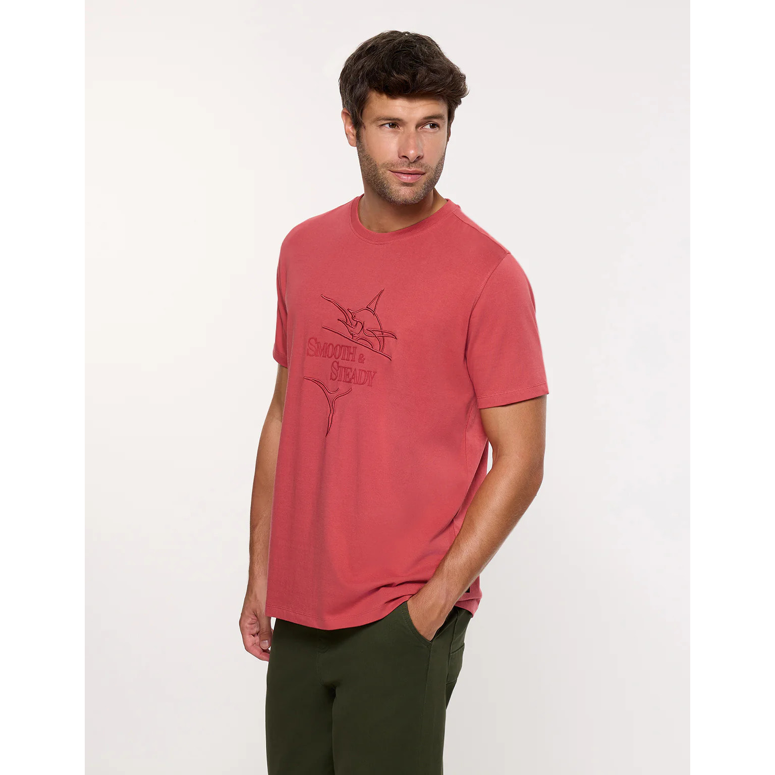 Camiseta Manga Corta Coral - Steady