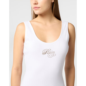 PHILIPP PLEIN Maxi Tank Dress Signature