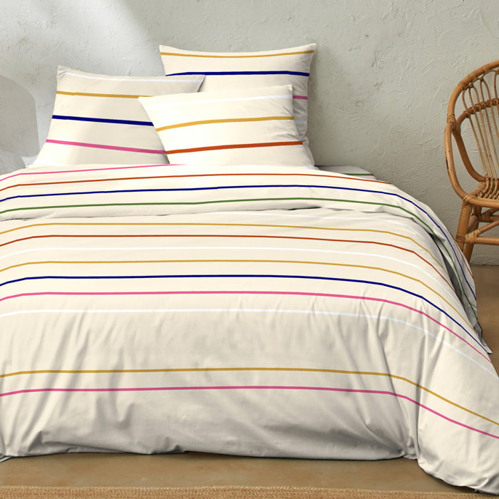 Parure housse de couette 2pcs 100% coton 57 fils_cardigan