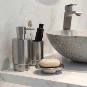 Distributeur de savon Inox NYO Brossé Spirella