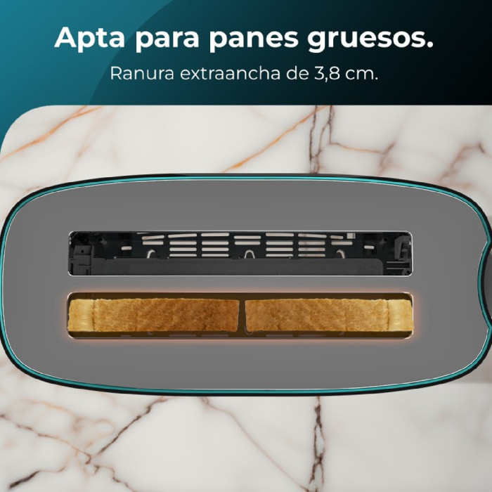 Cecotec Grille-pain vertical Toast&Taste Extra Double B