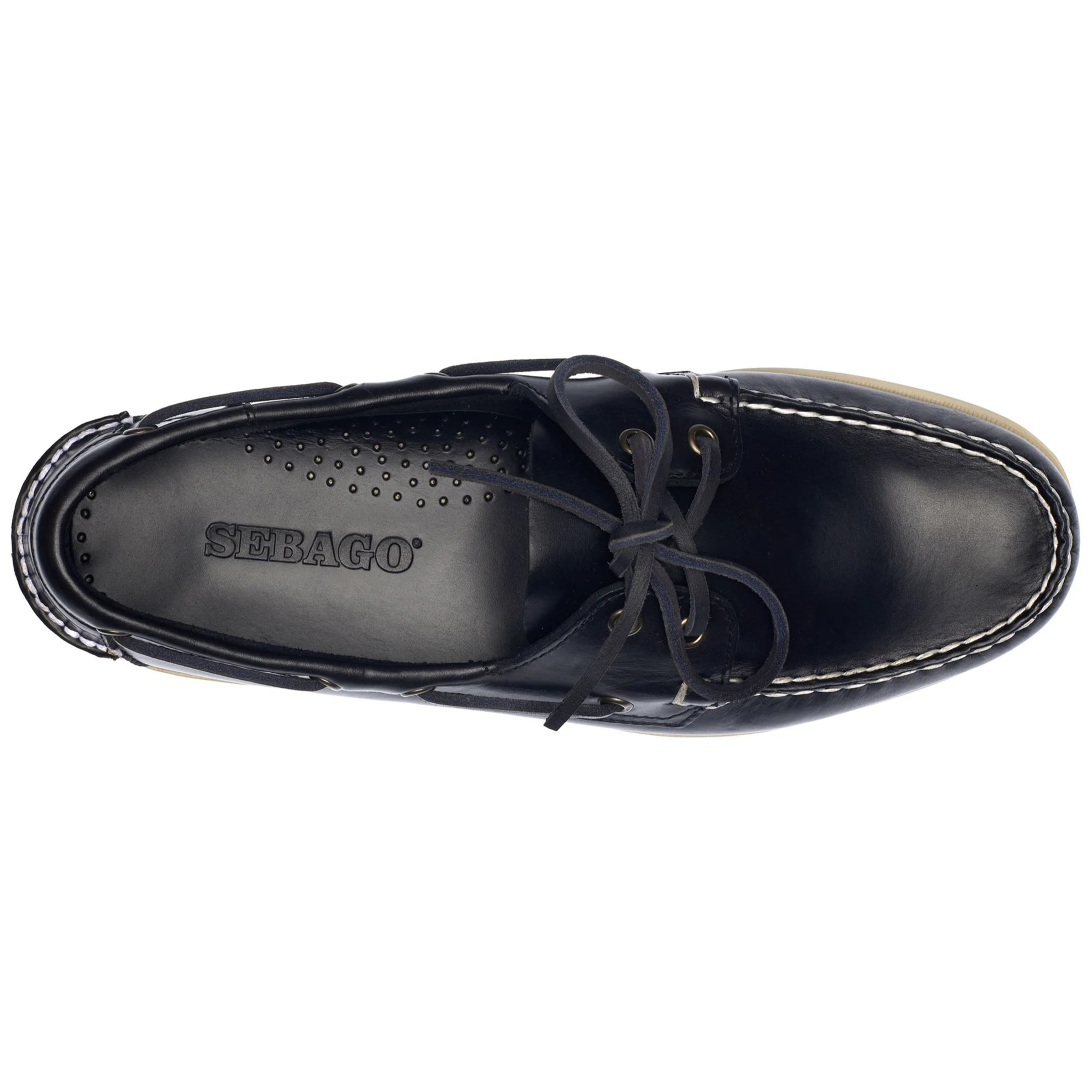 Sebago - Docksides Uomo Blu - Docksides Portland Waxed