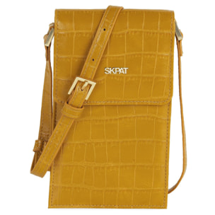 Minibolso Para Móvil Skpat Coco Ocre