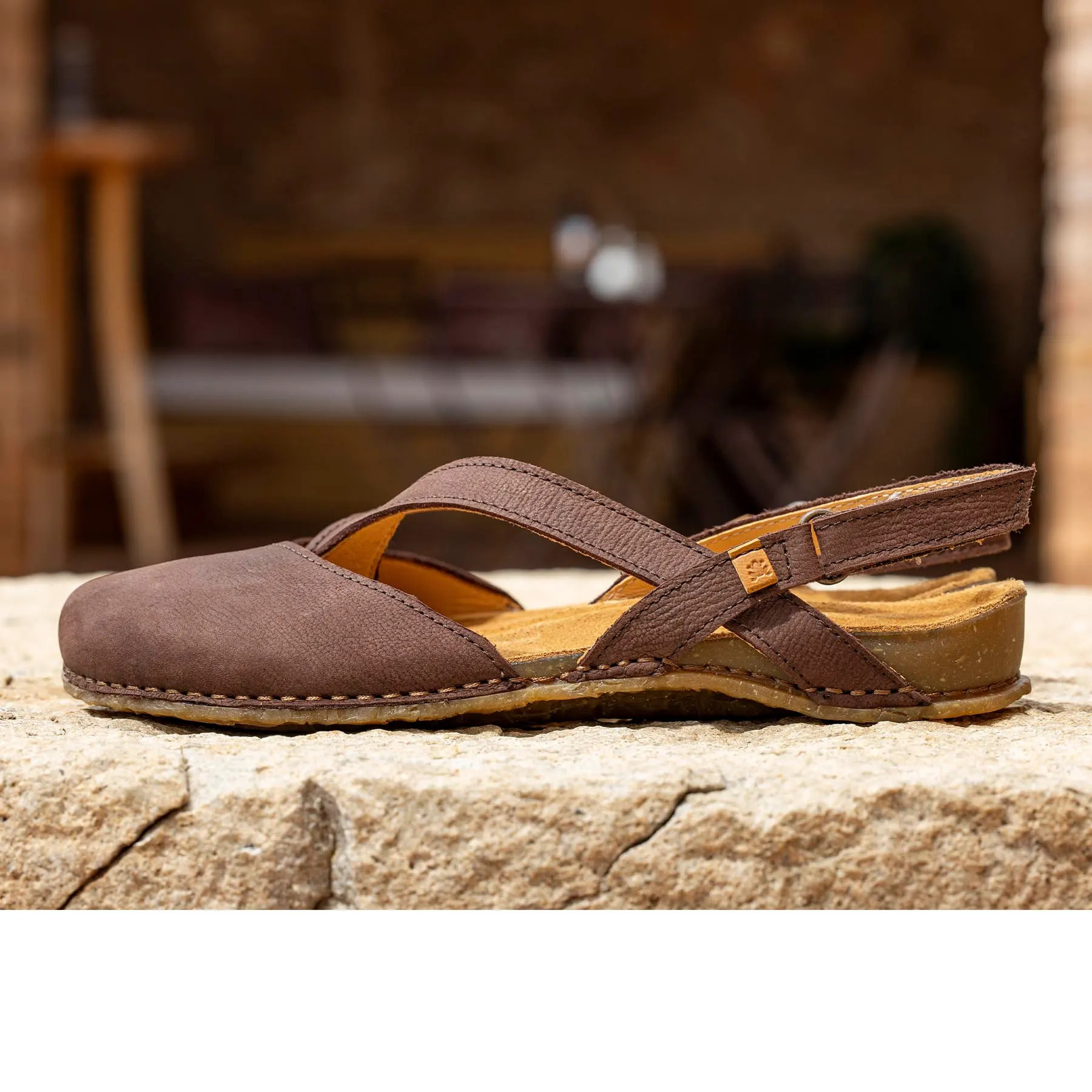 Sandalias N5813 NOBUCK LAVADO MALVA/PANGLAO color Malva