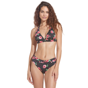 Costume mare donna triangolo red rose Noidinotte