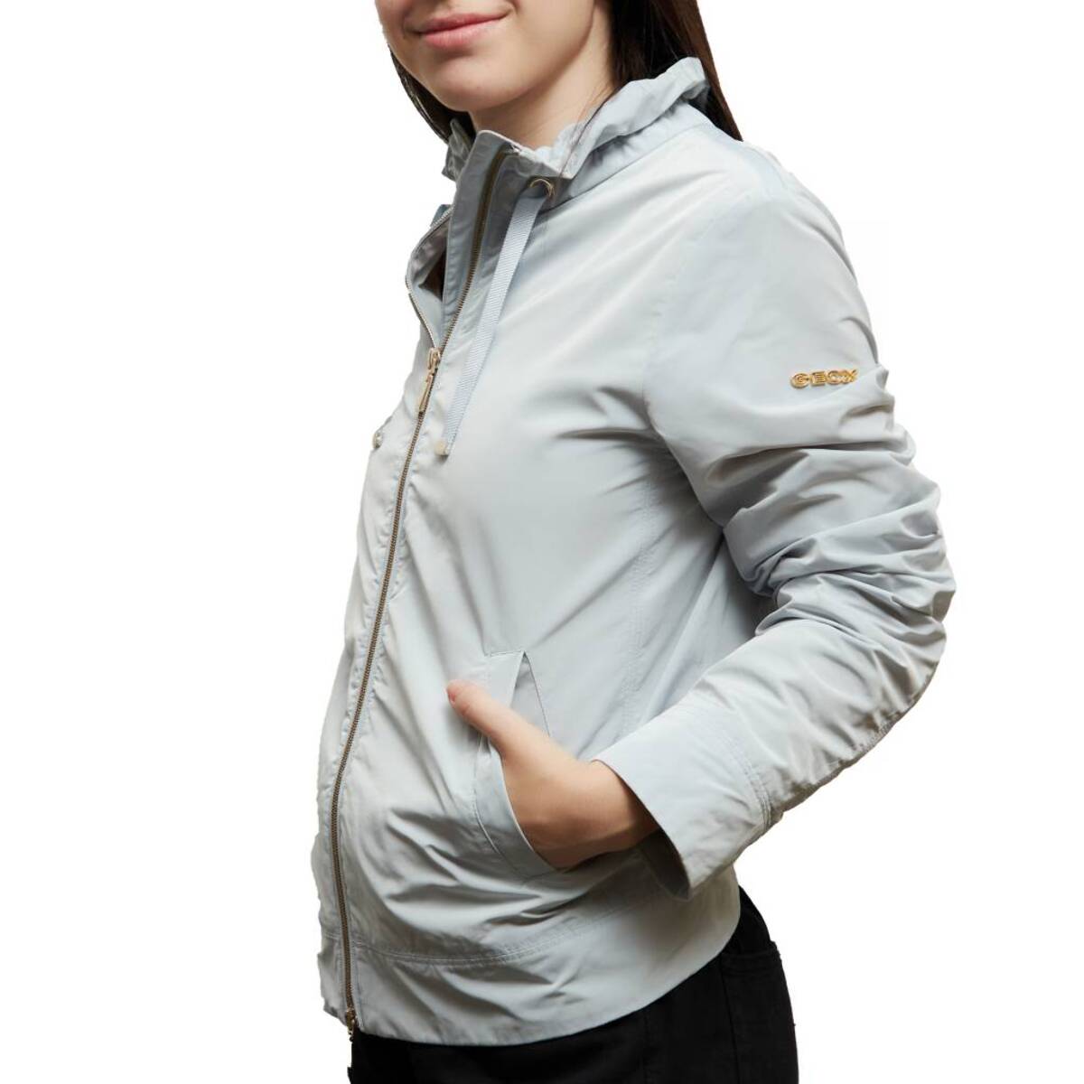 Chaqueta Mujer de la marca GEOX  modelo W9221S T2544 AZUL