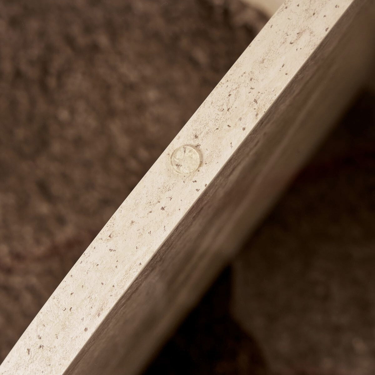 Table basse ronde en verre - EOLIA
