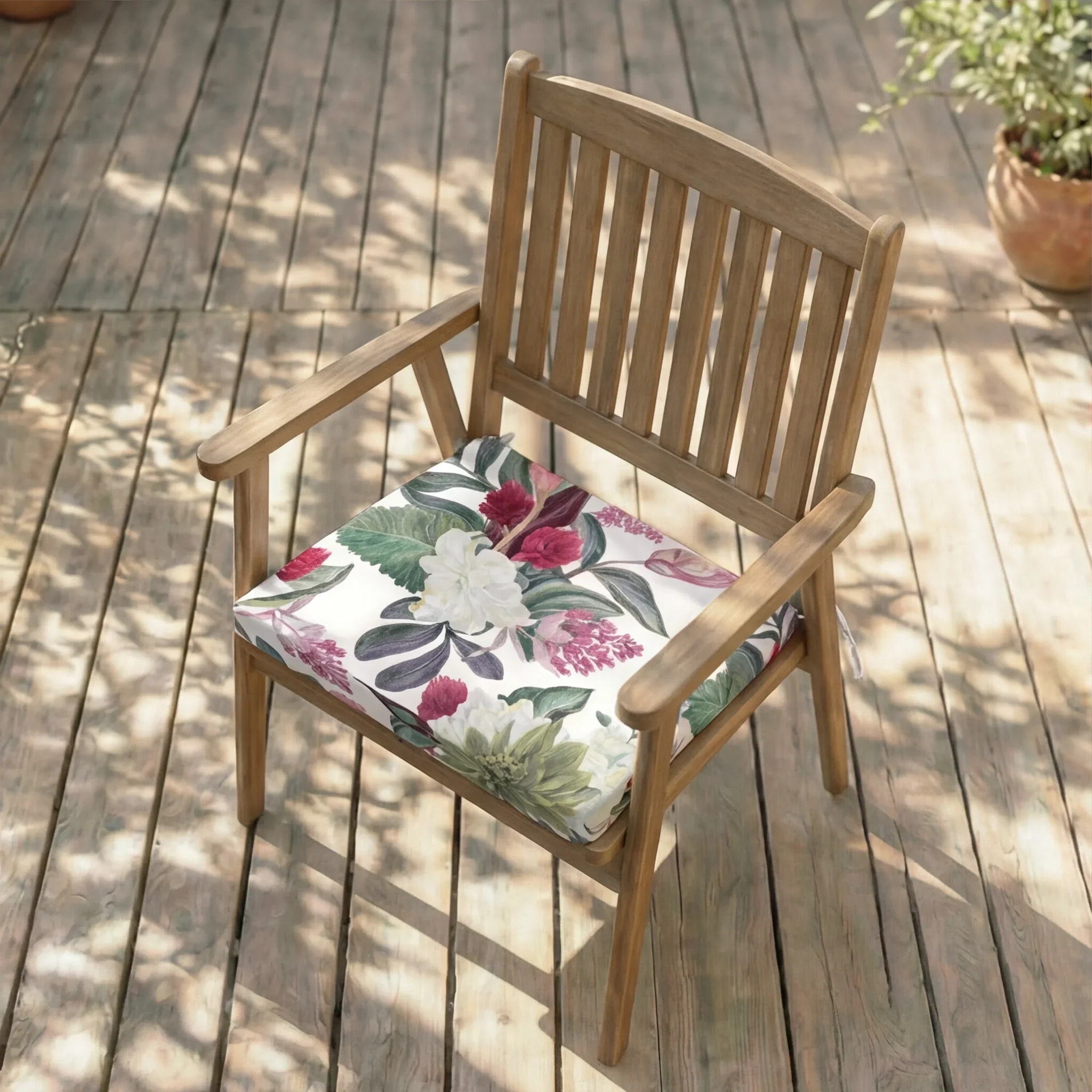 Coussin de siège rembourré 0318-105 40x40x5 cm