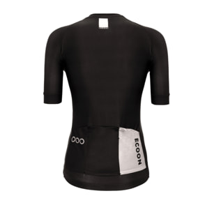 Maillot de manga corta ECOON modelo Galibier Women en color Negro