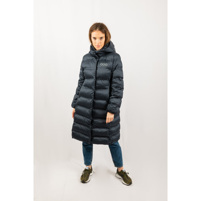 Chaqueta Berlin Long jacket marca ECOON - Azul