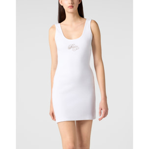 PHILIPP PLEIN Mini Tank Dress Signature