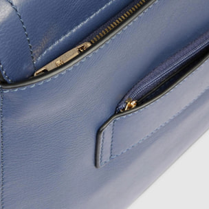 Piquadro Borsa modello satchel in pelle porta pc con protezioni antiurto e RFID