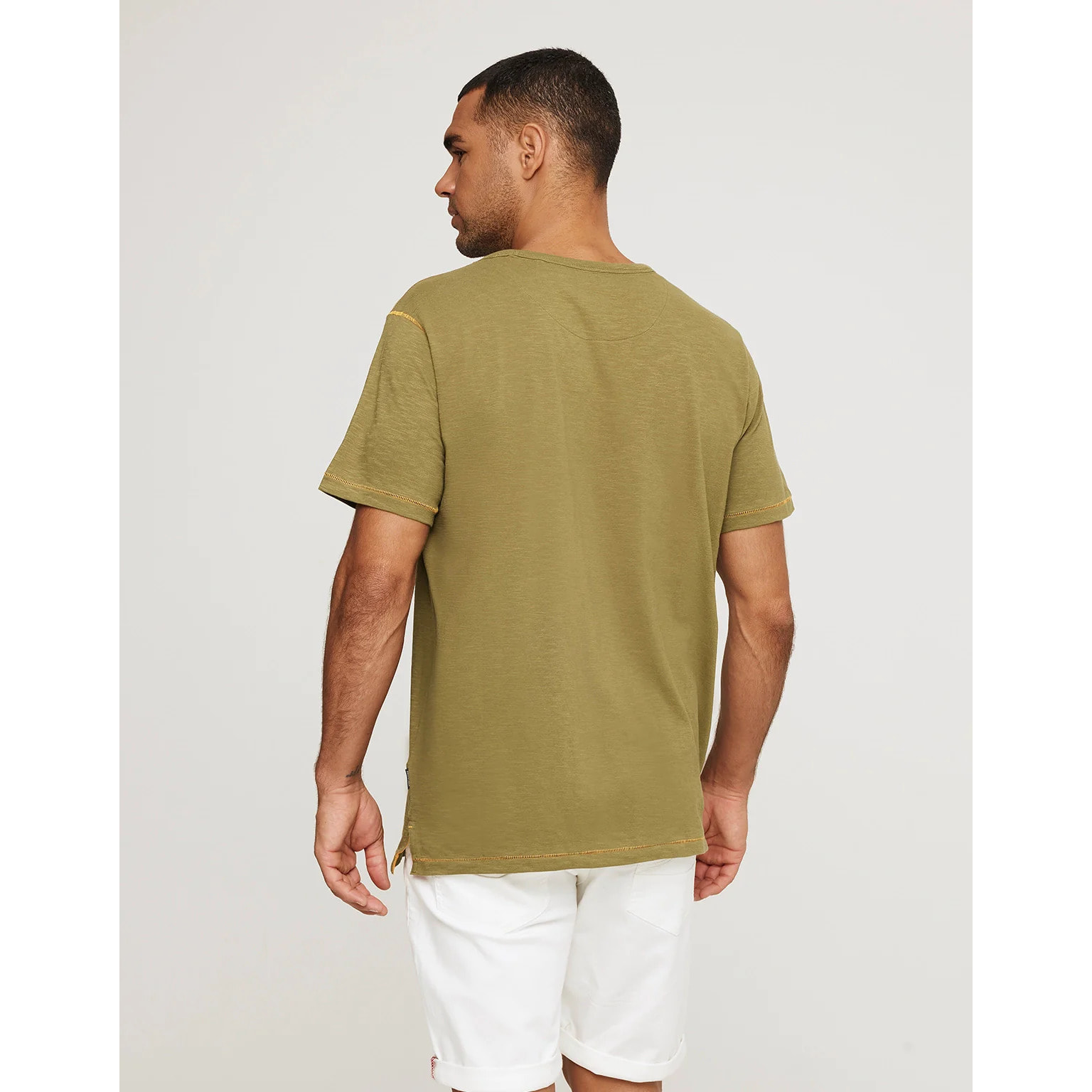 Camiseta Manga Corta Caqui - Darwin