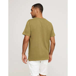 Camiseta Manga Corta Caqui - Darwin