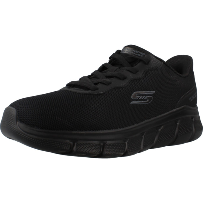 Sneakers De  Hombre Bobs B Flex - Glacial Edge Negro