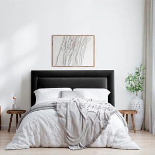 Cabecero de madera tapizado en tela para cama de 105 135x132