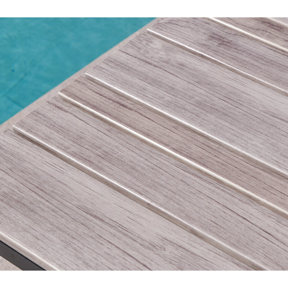 Salon de jardin en angle - 6 places - CAVALAIRE BEIGE