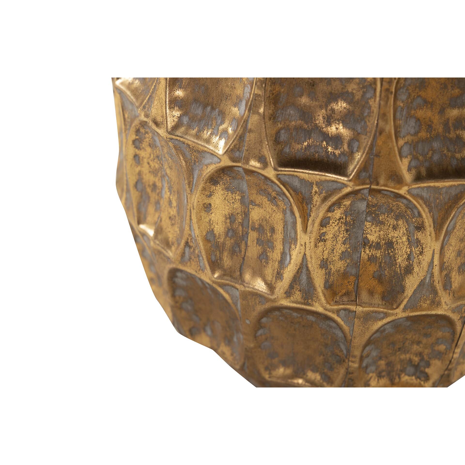 Set 3 Maceteros Metal 38x38x37 30x30x29 23x23x24 Cm