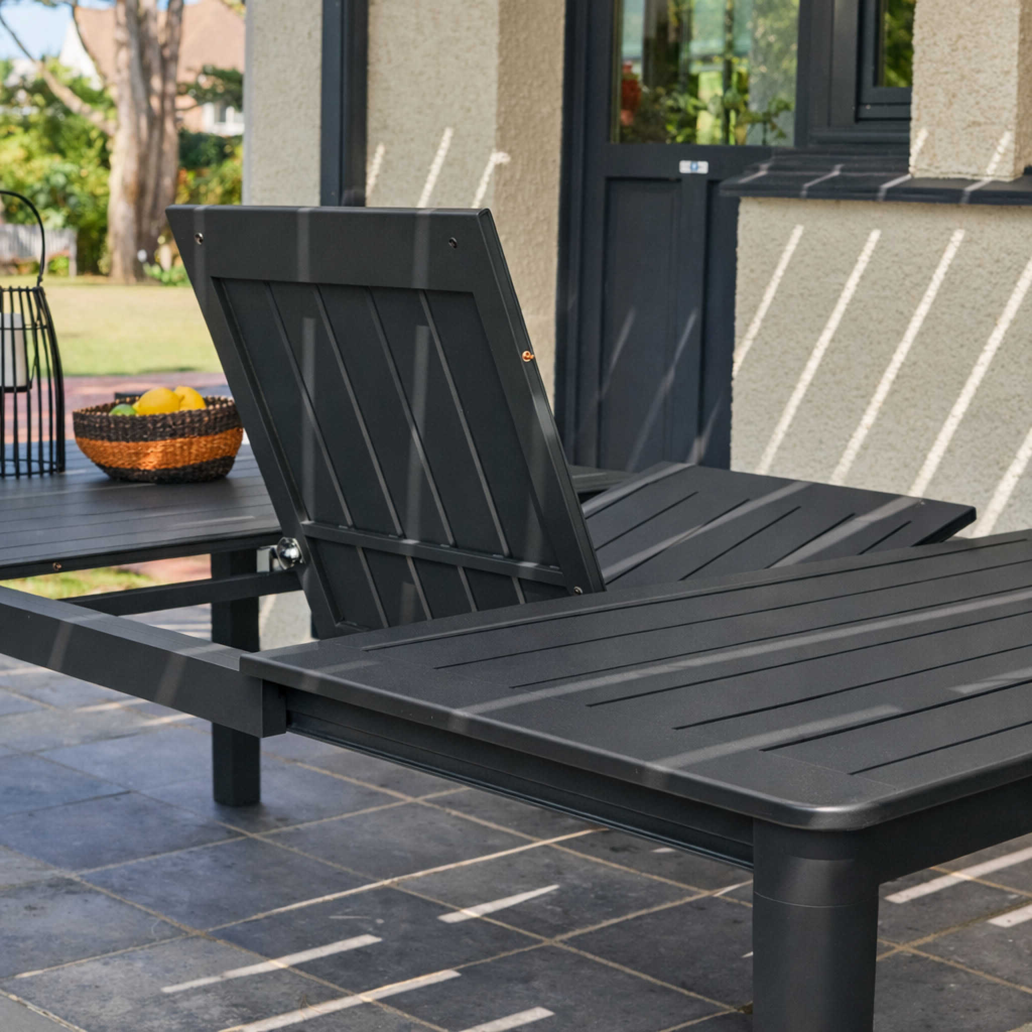 Table de jardin extensible aluminium 12 places KARO