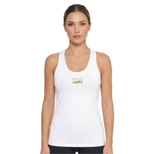 Camiseta sin mangas Active Gold para mujer