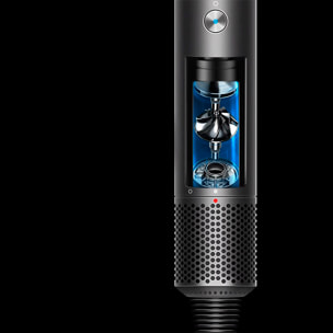 Secador iónico con 5 cabezales, 4 niveles de temperatura y 3 niveles de velocidad con 1500W de potencia.