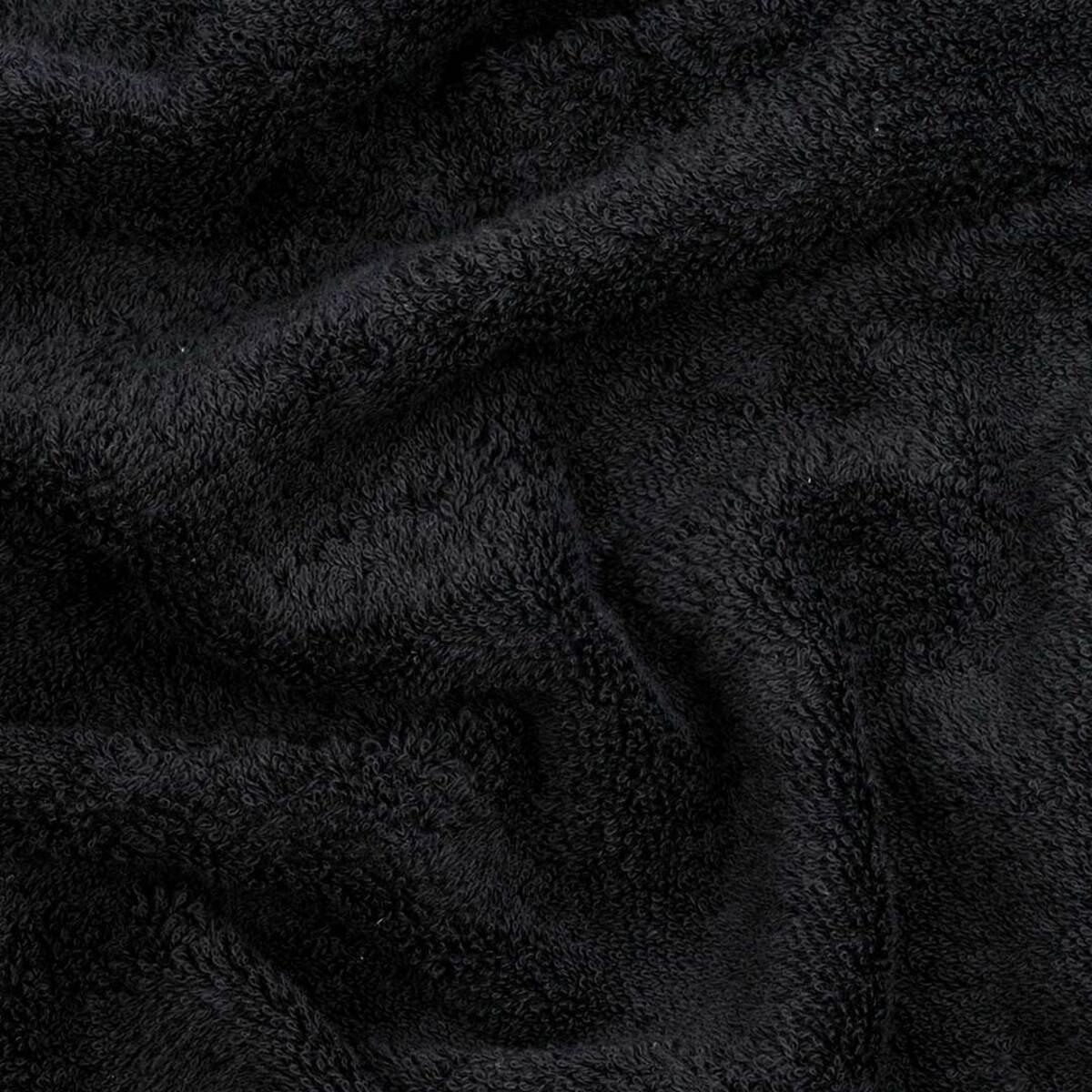 Drap de bain CASUAL - coton 500 g/m2 - noir