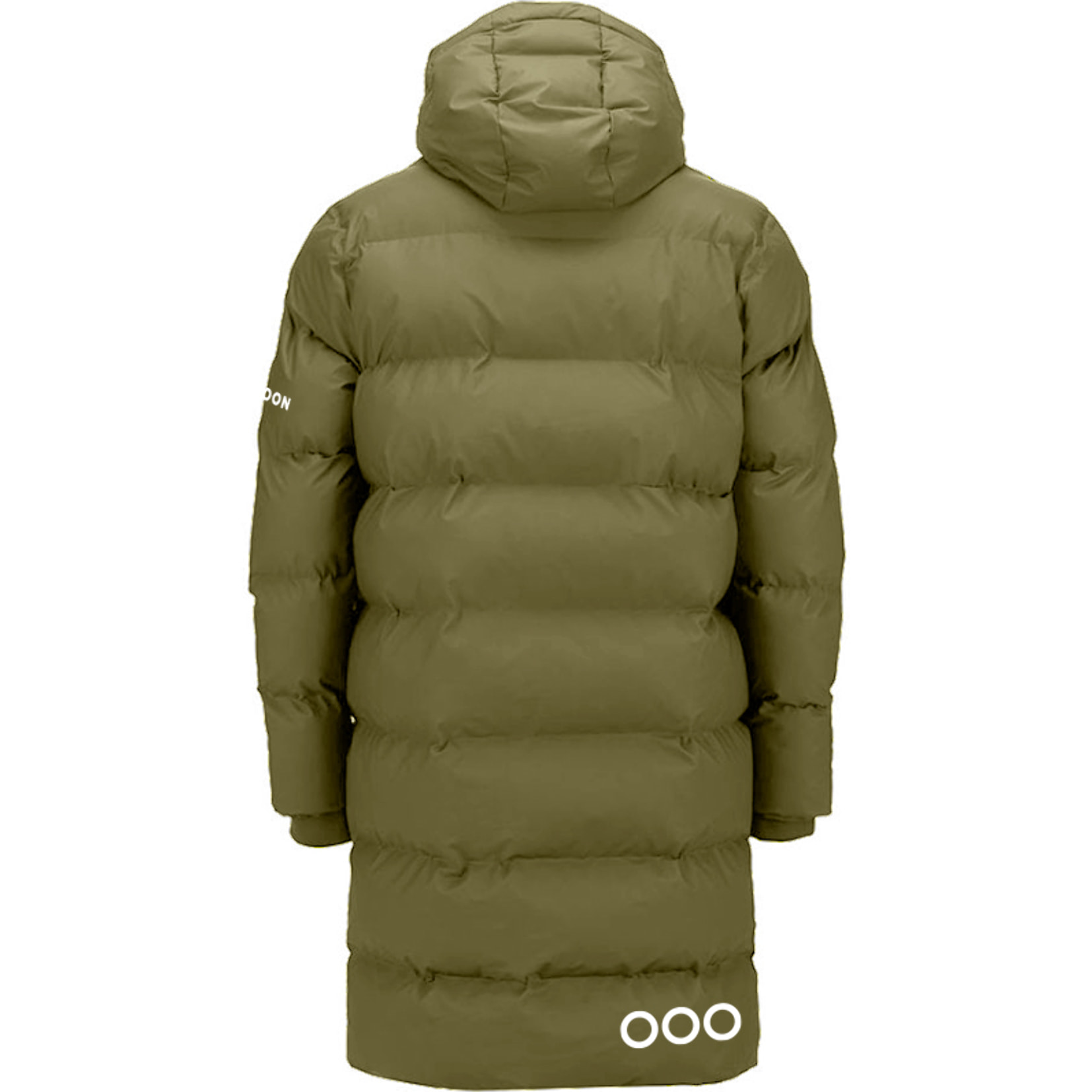 Giacca lunga STORM marca ECOON - cachi