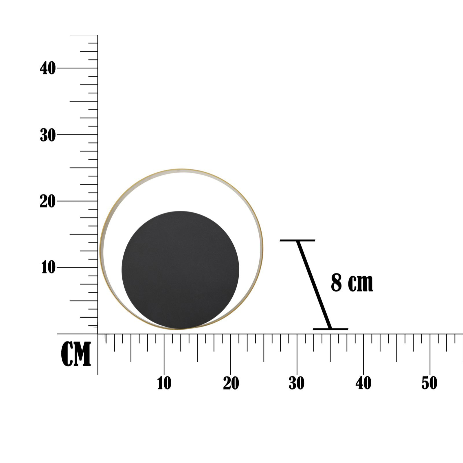 LAMPADA DA MURO SHUTTLE CM25x8x25