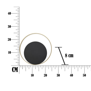 LAMPADA DA MURO SHUTTLE CM25x8x25