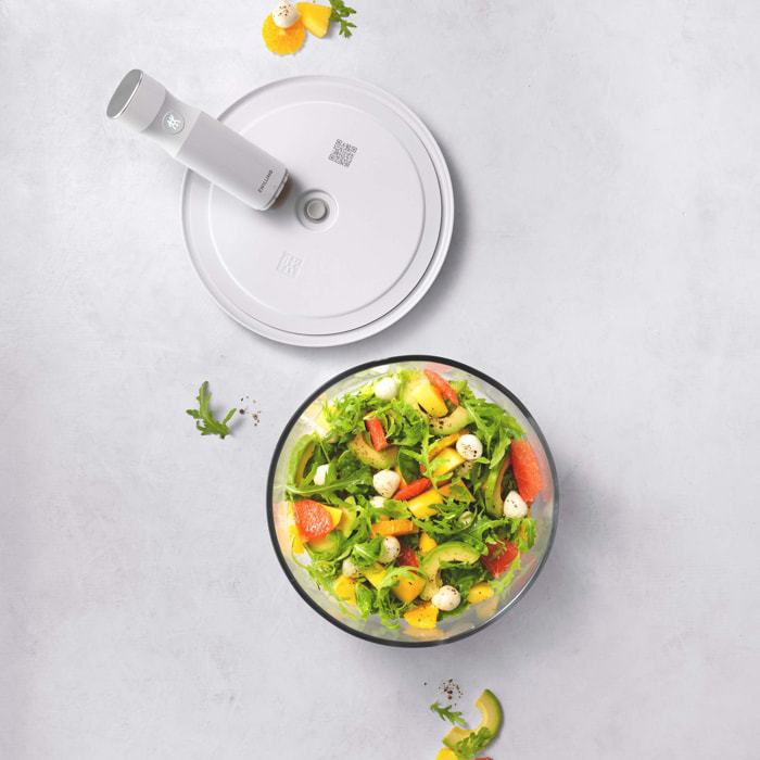 Bol sous vide L / 24 cm, Verre, Transparent