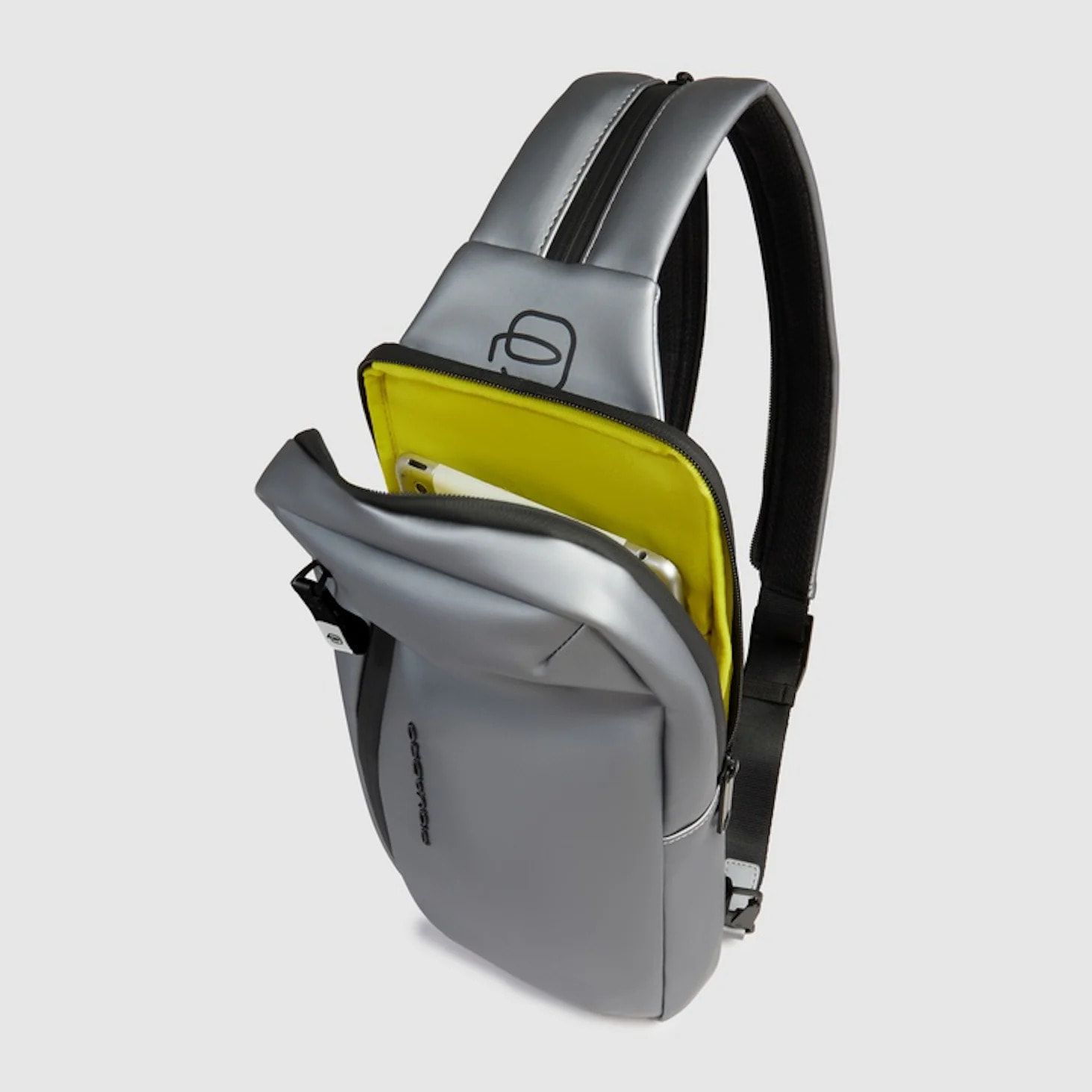 Piquadro Monospalla porta iPad®mini con protezione RFID e tasca per CONNEQU 4.0