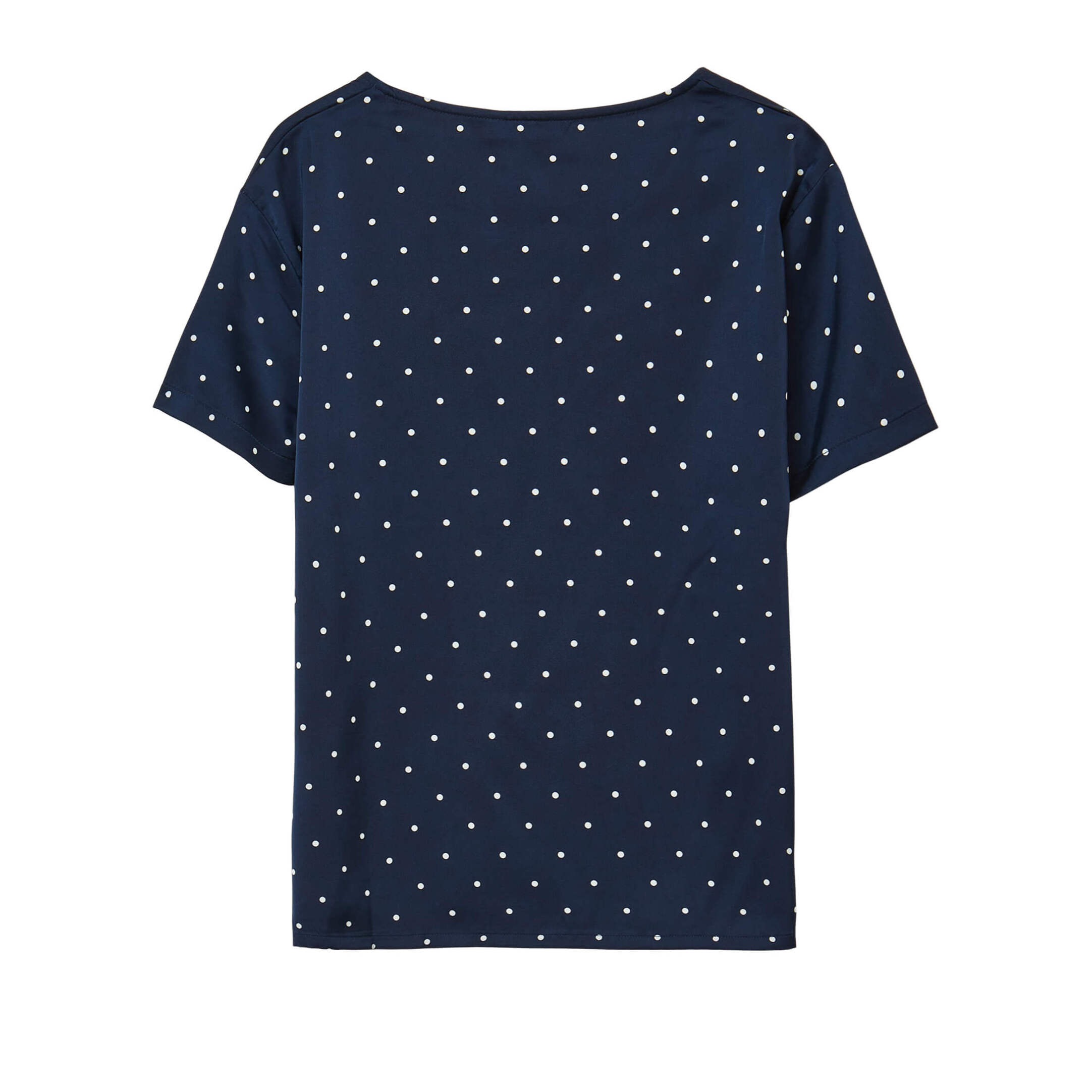 Blusa a pois in raso