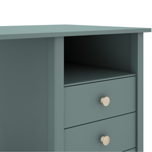 Bureau enfant 3 tiroirs en bois massif - MELVIN