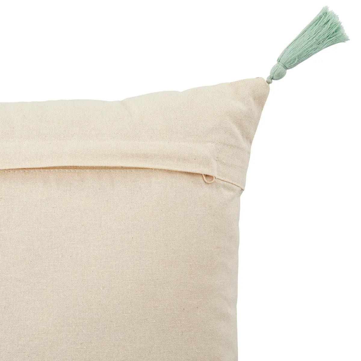 Coussin "Ikat" jacquard 38x38cm