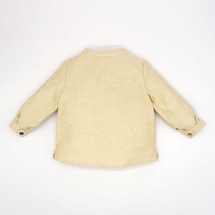 CAMISA OXFORD MOSTAZA