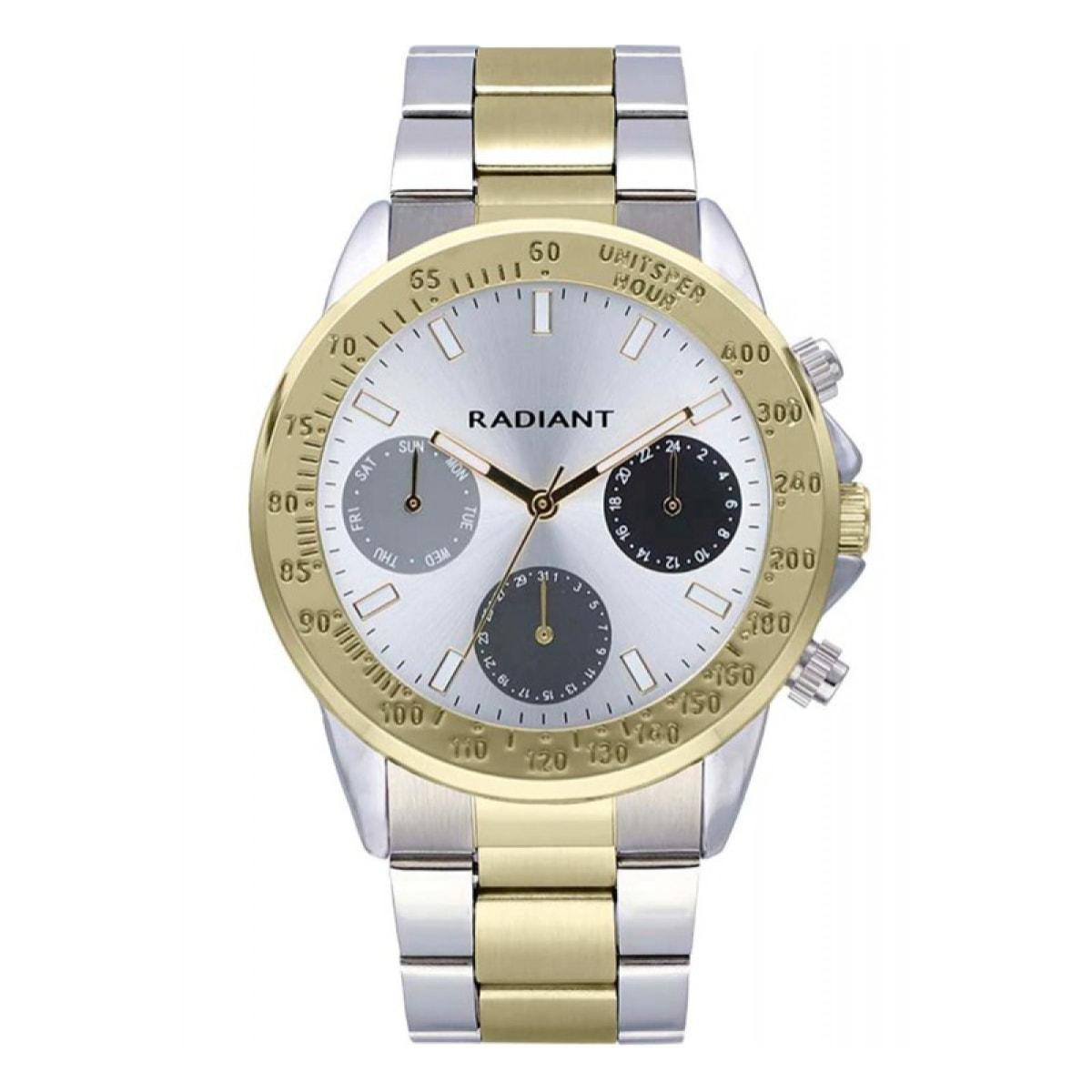 Reloj Radiant RA604704 Hombre Analogico Cuarzo con Correa de Acero inoxidable