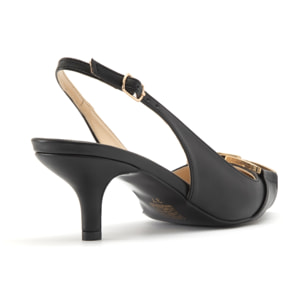 Slingback Donna colore Nero