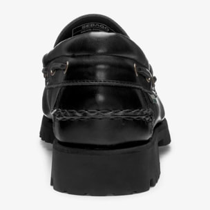 Sebago - Docksides Uomo Nero - Acadia Moccasin