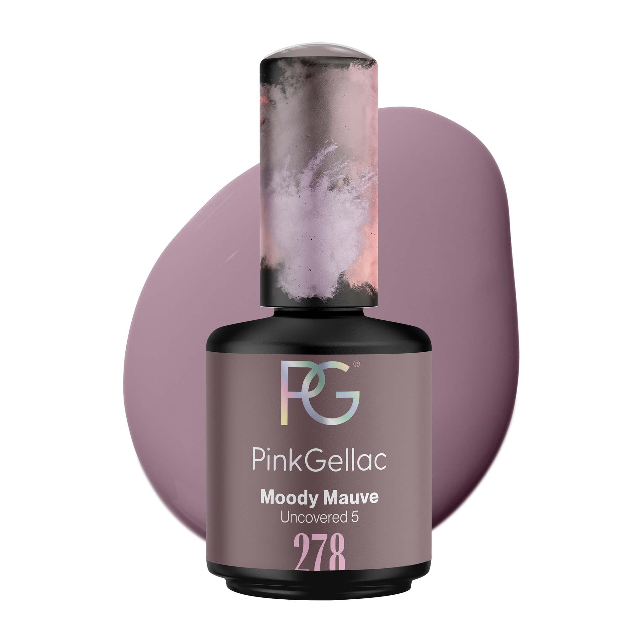Vernis semi-permanent - 278 Moody Mauve - 15 ml