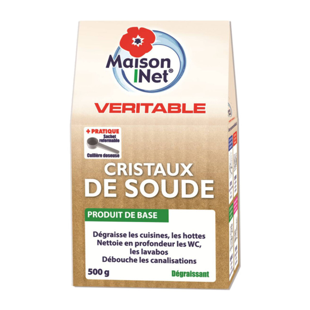 Pack de 8 - Cristaux de soude 500gr